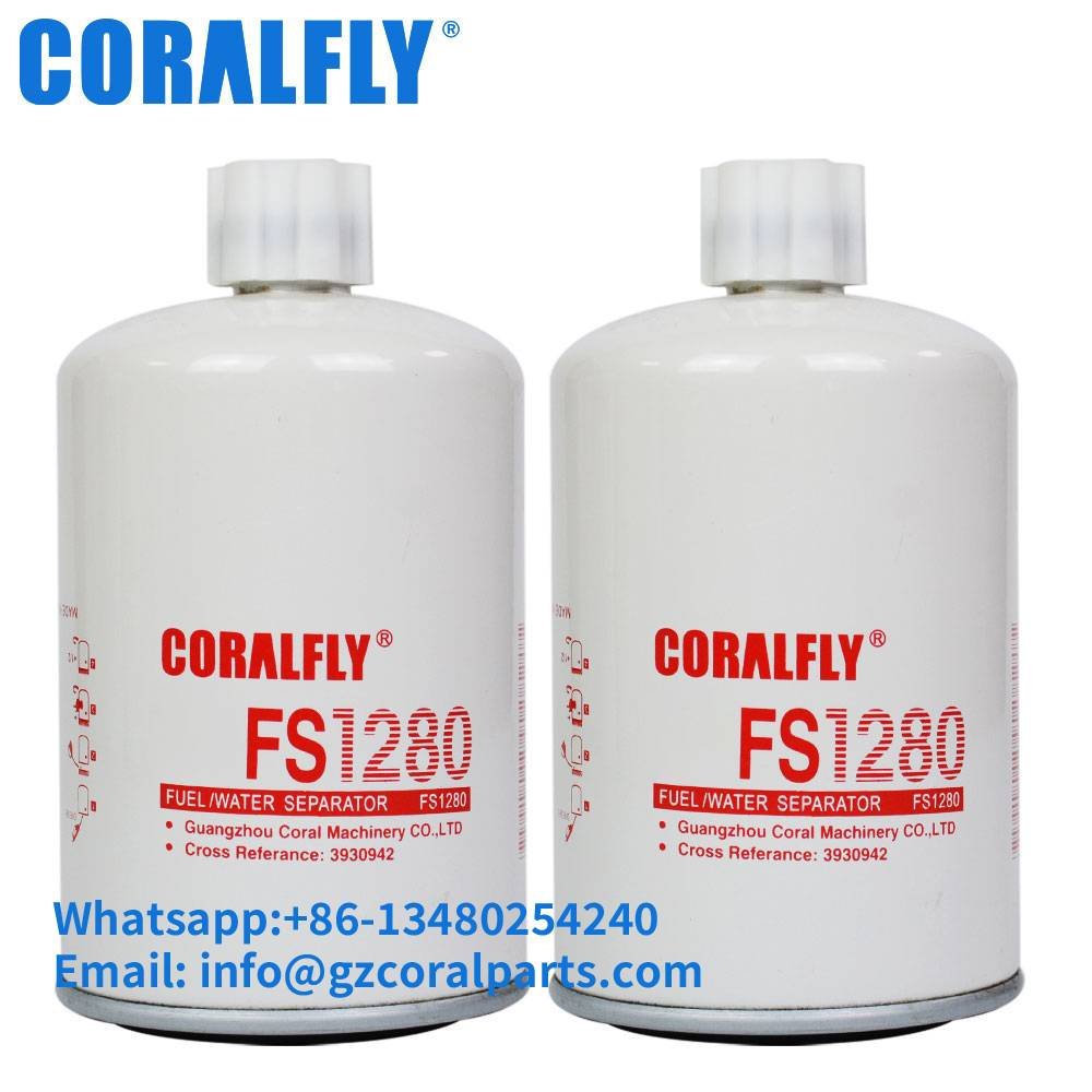 FS1280 BF1280 P551329 Fuel Water Separator Filter For Fleetguard