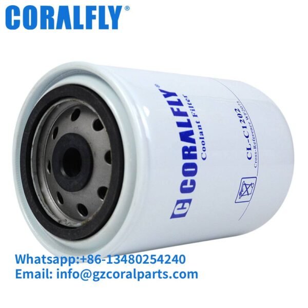 Coolant Filters WF2075 BW5075 P552075 For Tractor Excavator Truck
