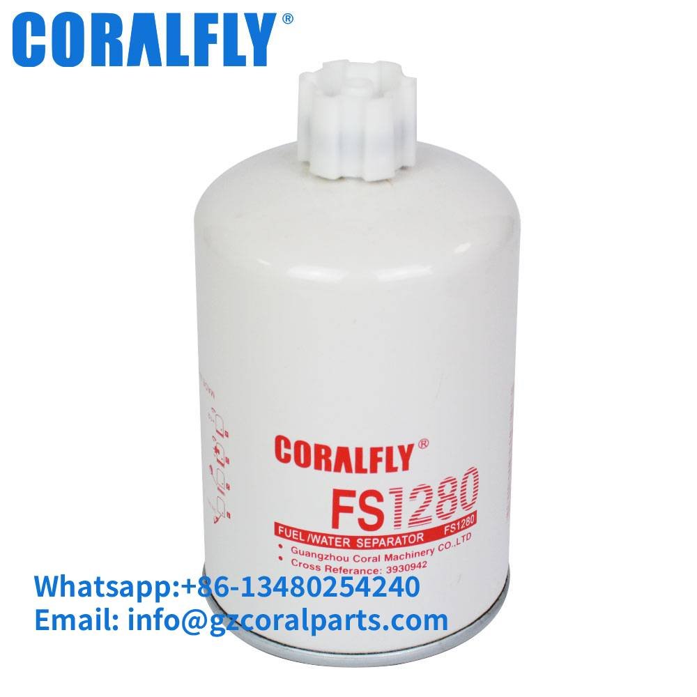FS1280 BF1280 P551329 Fuel Water Separator Filter For Fleetguard