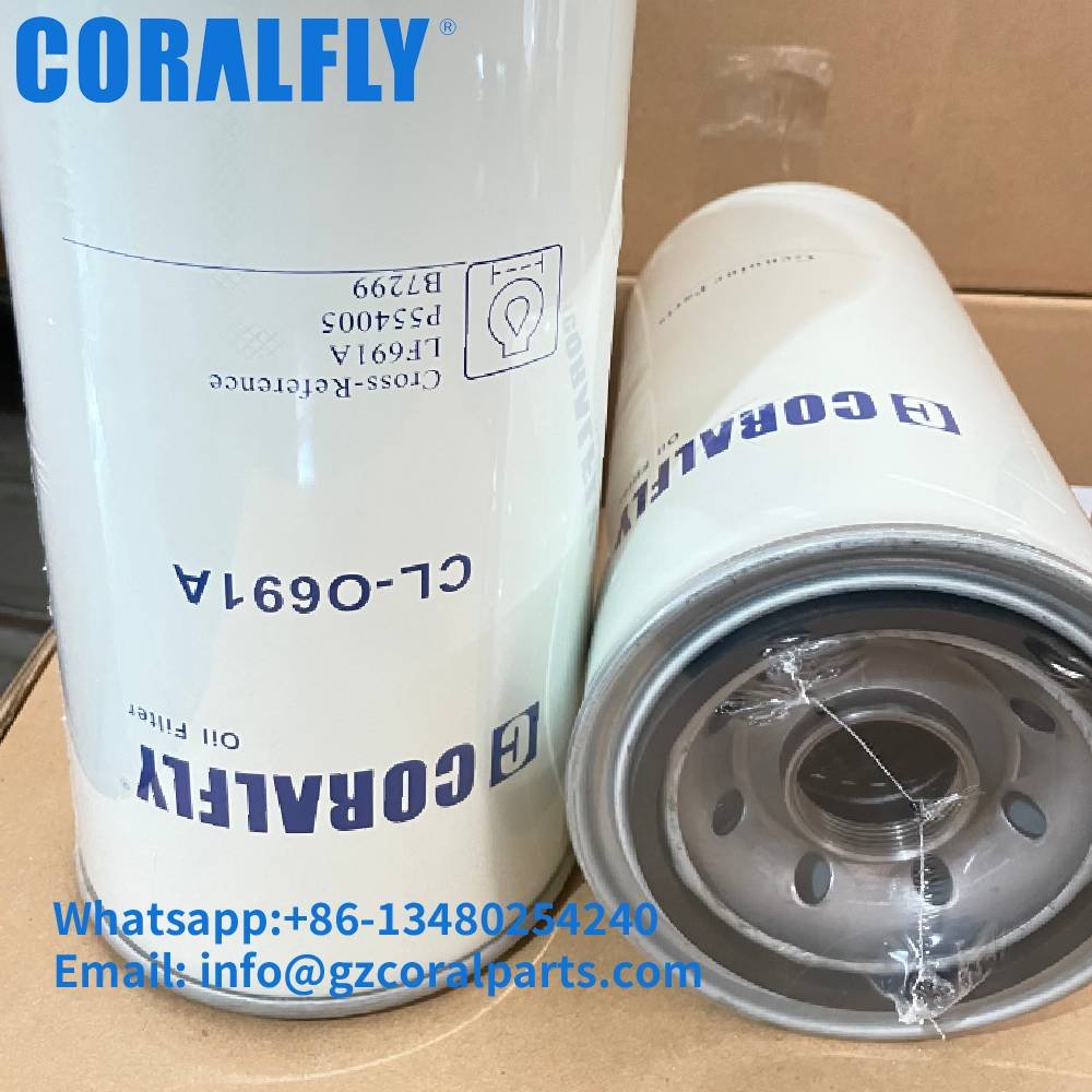 Filtro P554005 equivalencia Oil Filter manufacturers B99 LF9691A