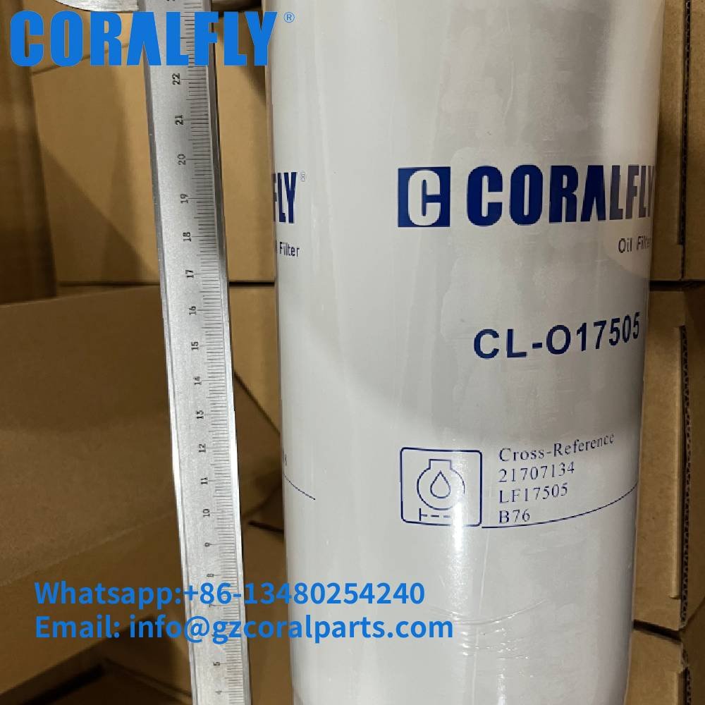 LF17503 B76 P550519 Oil Filter factory 23658092 Cross-Reference Volvo