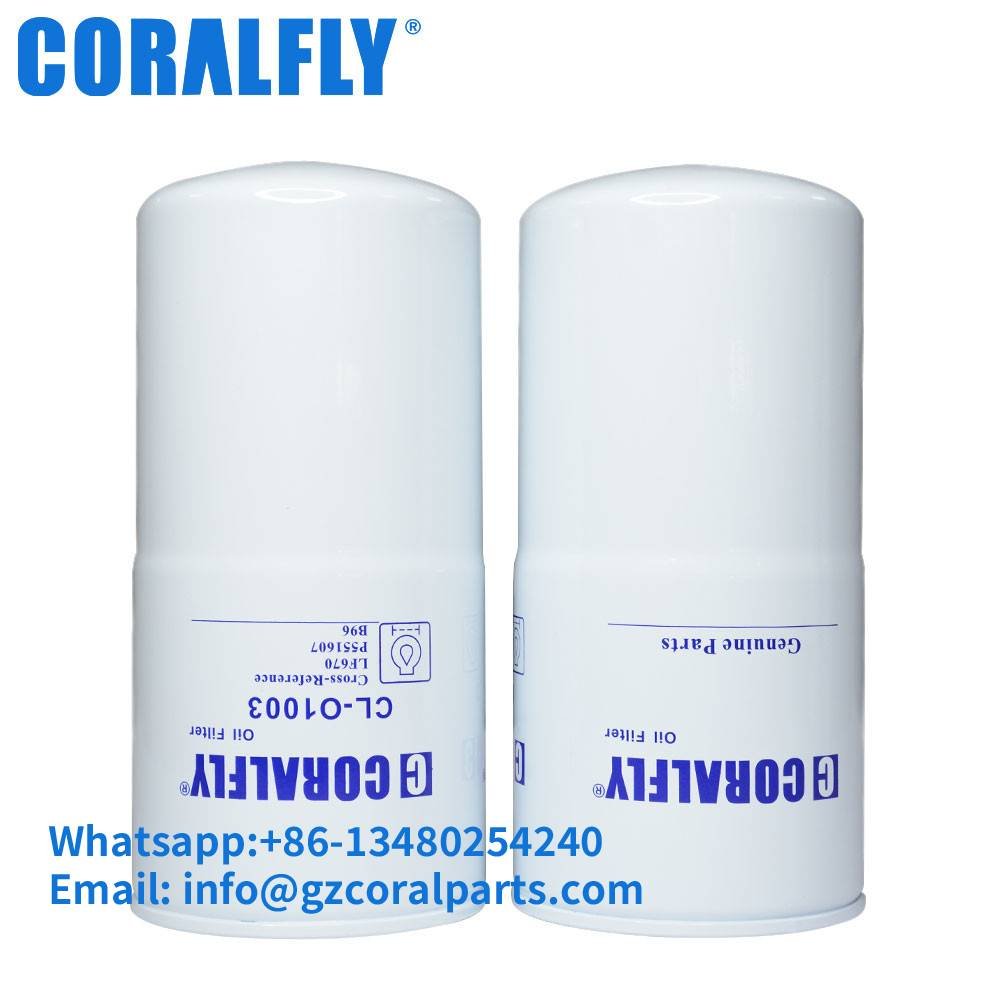 B96 LF670 P551670 china oil filter manufacturer