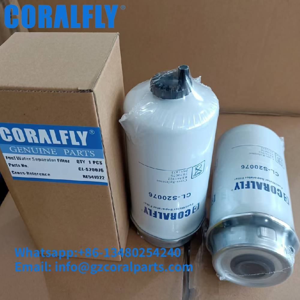 RE541922 Fuel Water Separator Filter manufacturers RE541922 BF9891-D BF9891D P551433