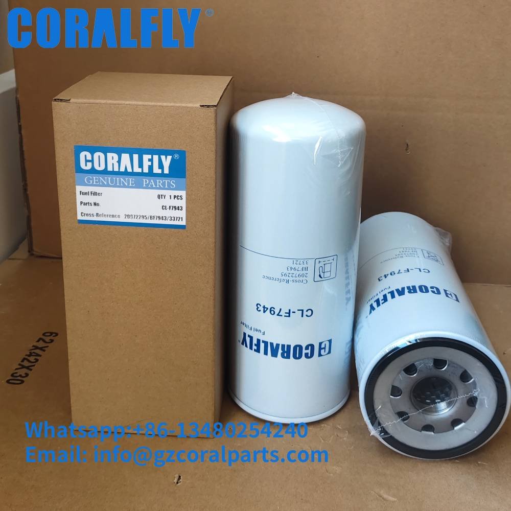 20972295 fuel filter manufacturers FF5507 BF7943 P550529