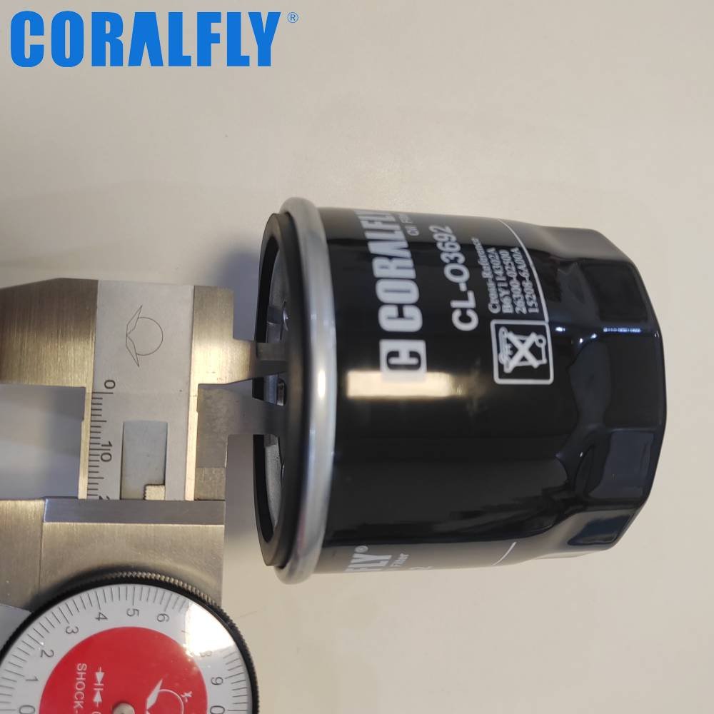 26300-02500 2630002500 B1400 P502067 oil filter in china