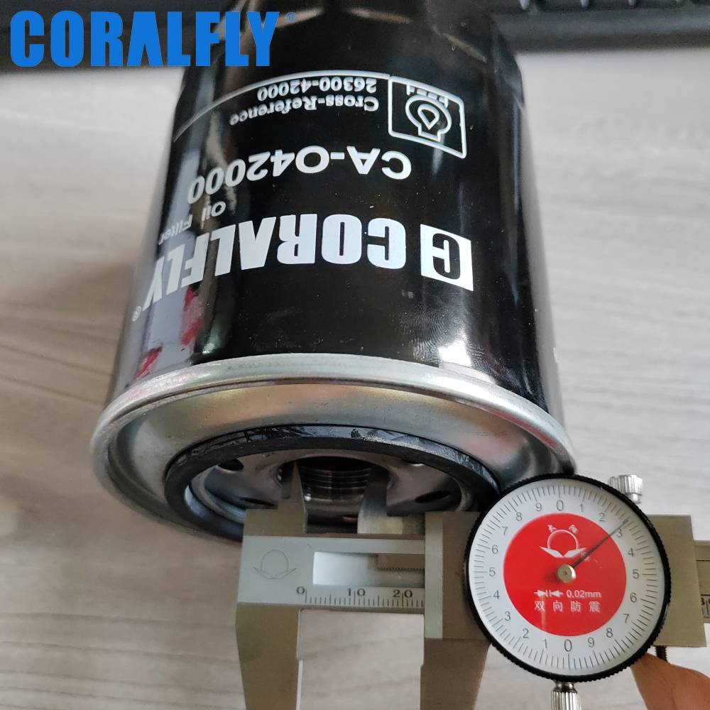 26300-42000 2630042000 B7243 oil filter supplier