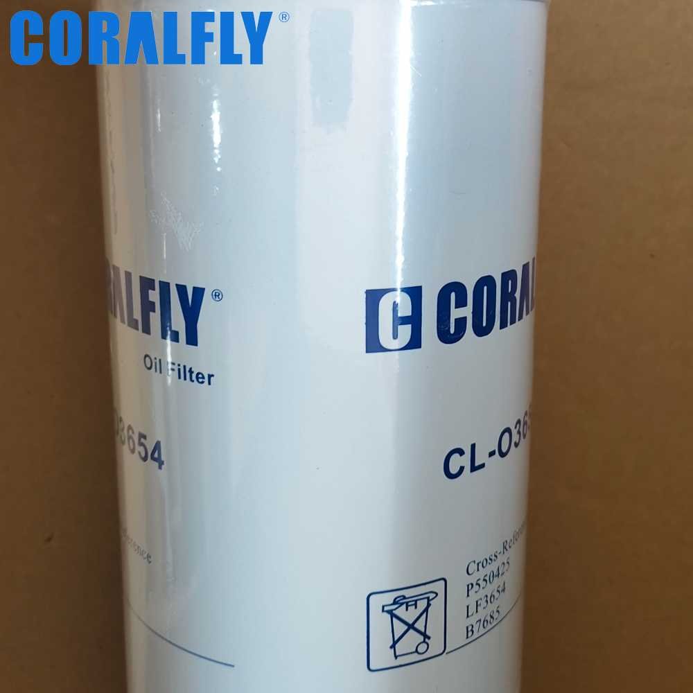 477556 LF3654 P550425 B7685 oil filter supplier