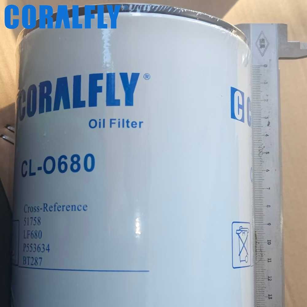 51758 BT287 LF680 P553634 china oil filter manufacturer
