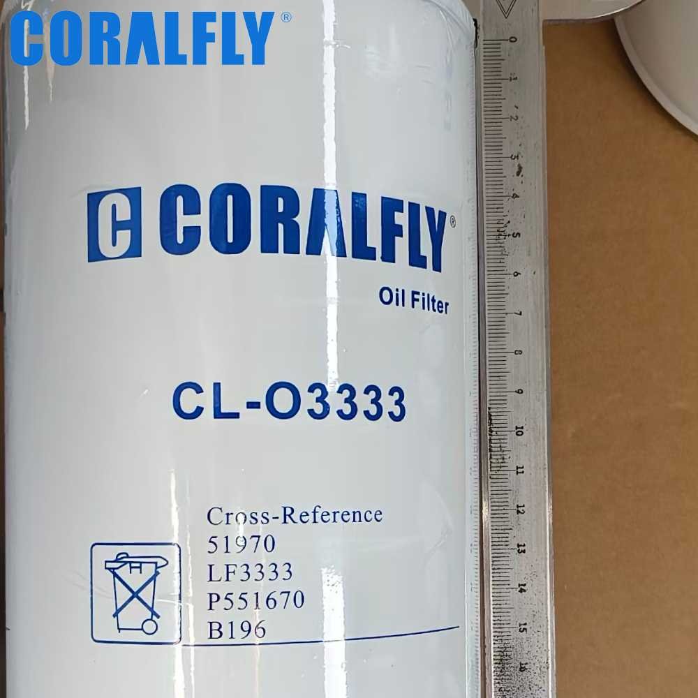 51970 B196 LF3333 china oil filter manufacturer
